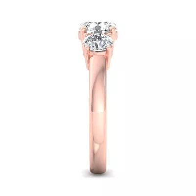 Daleyza Three Stone Engagement Ring