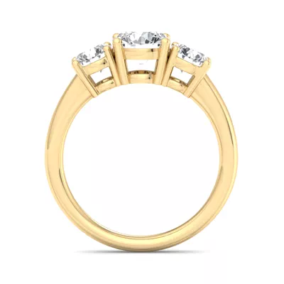 Daleyza Three Stone Engagement Ring