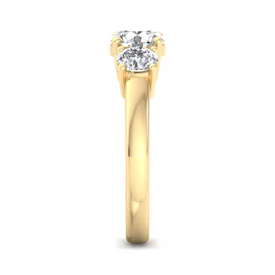 Daleyza Three Stone Engagement Ring
