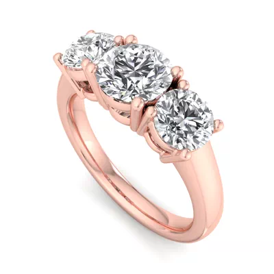 Gwendolyn Three Stone Engagement Ring (1.00Ct. Tw.)