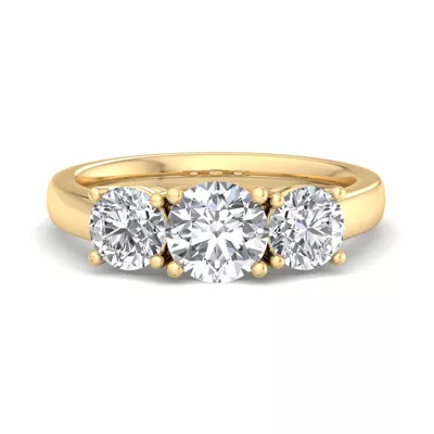 Gwendolyn Three Stone Engagement Ring (1.00Ct. Tw.)