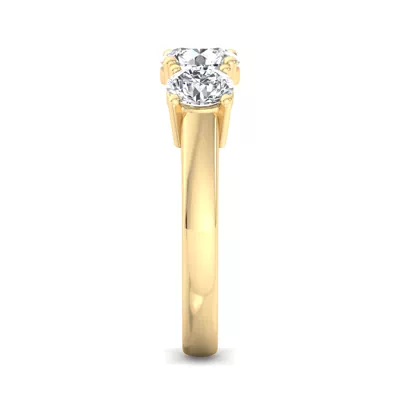 Gwendolyn Three Stone Lab Diamond Engagement Ring (1.00Ct. Tw.)