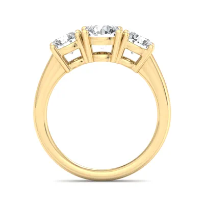 Gwendolyn Three Stone Lab Diamond Engagement Ring (1.00Ct. Tw.)