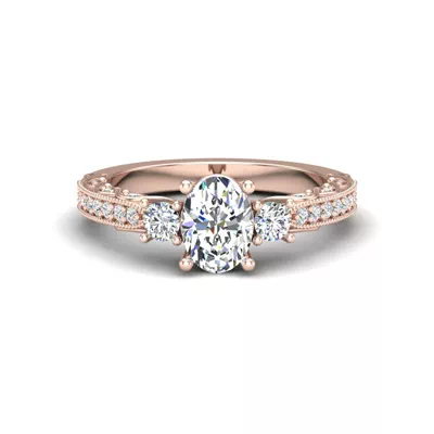Ariyah Accented Engagement Ring