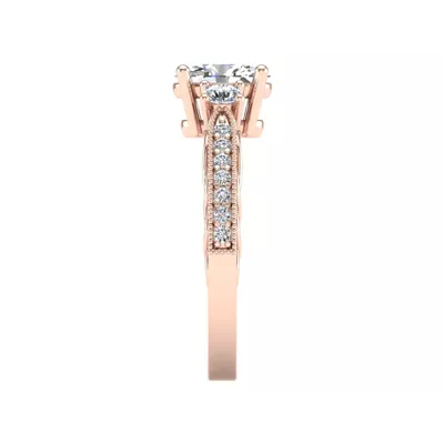 Ariyah Accented Engagement Ring