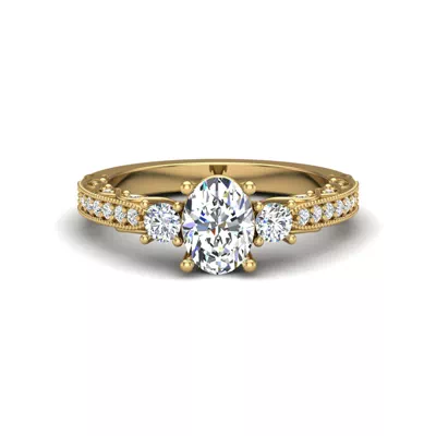 Ariyah Accented Engagement Ring