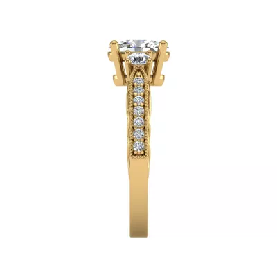 Ariyah Accented Engagement Ring