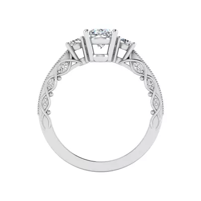 Ariyah Accented Engagement Ring