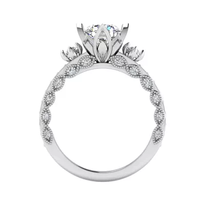 Veronica Accented Engagement Ring