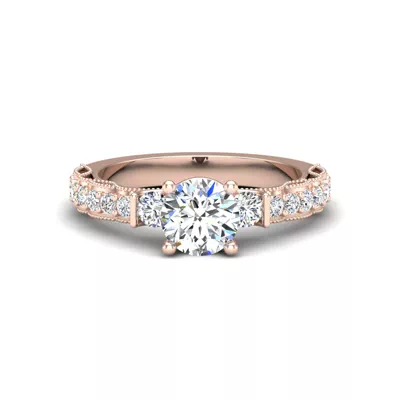 Heidi Accented Engagement Ring