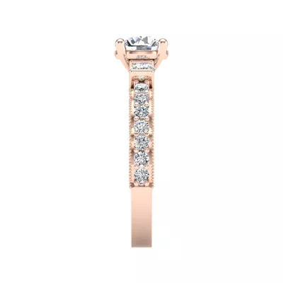 Heidi Accented Engagement Ring