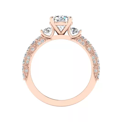 Heidi Accented Engagement Ring