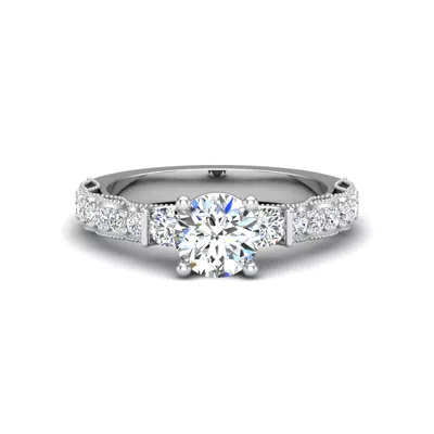 Heidi Accented Engagement Ring