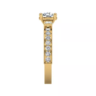 Heidi Accented Engagement Ring