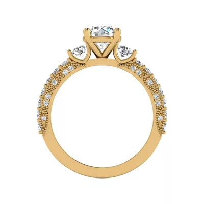 Heidi Accented Engagement Ring