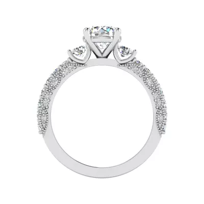 Heidi Accented Engagement Ring