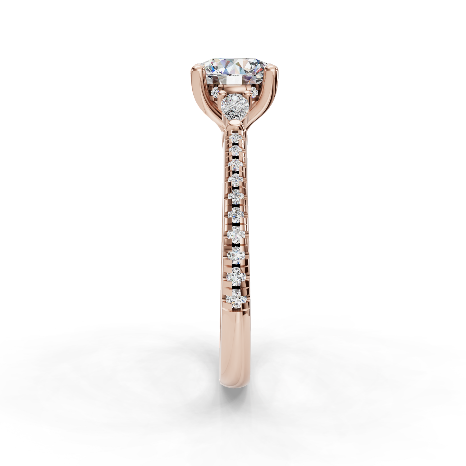 Anaya Pave Engagement Ring