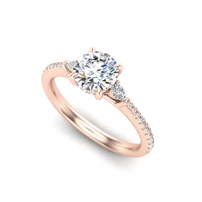 Anaya Pave Engagement Ring