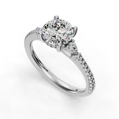 Anaya Pave Engagement Ring