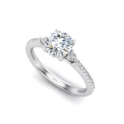 Anaya Pave Engagement Ring