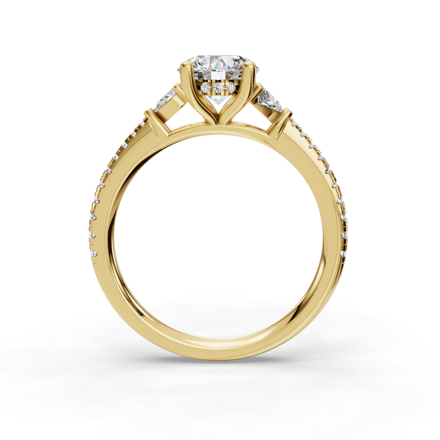 Anaya Pave Engagement Ring