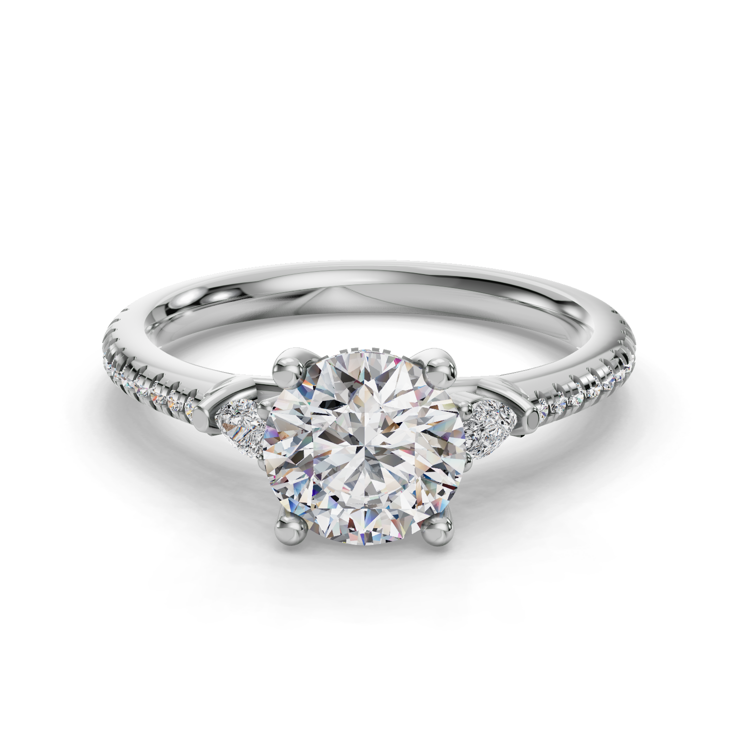 Anaya Pave Engagement Ring