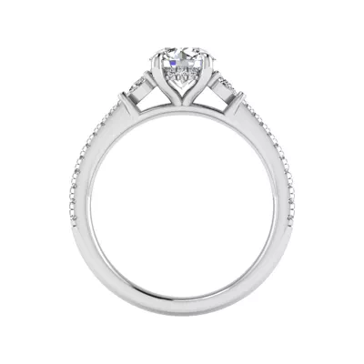 Anaya Pave Engagement Ring
