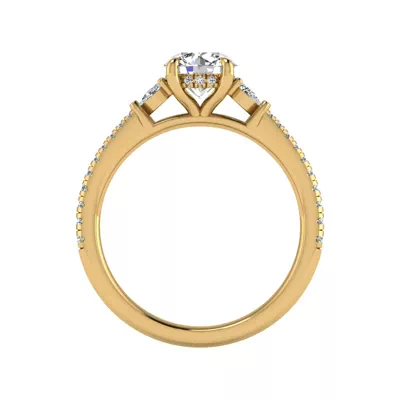 Anaya Pave Engagement Ring