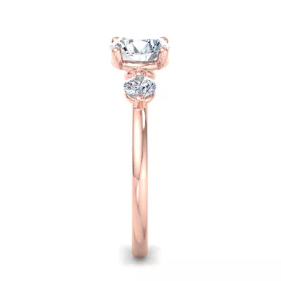 Rosie 3 Stone Engagement Ring