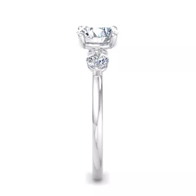 Rosie 3 Stone Engagement Ring
