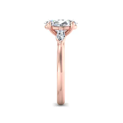 Kathryn Three-Stone Marquise Engagement Ring