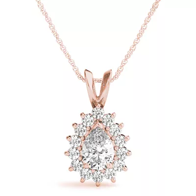 Farren Halo Necklace
