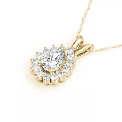 Farren Halo Necklace