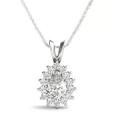 Farren Halo Necklace