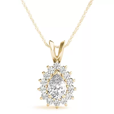 Farren Halo Necklace