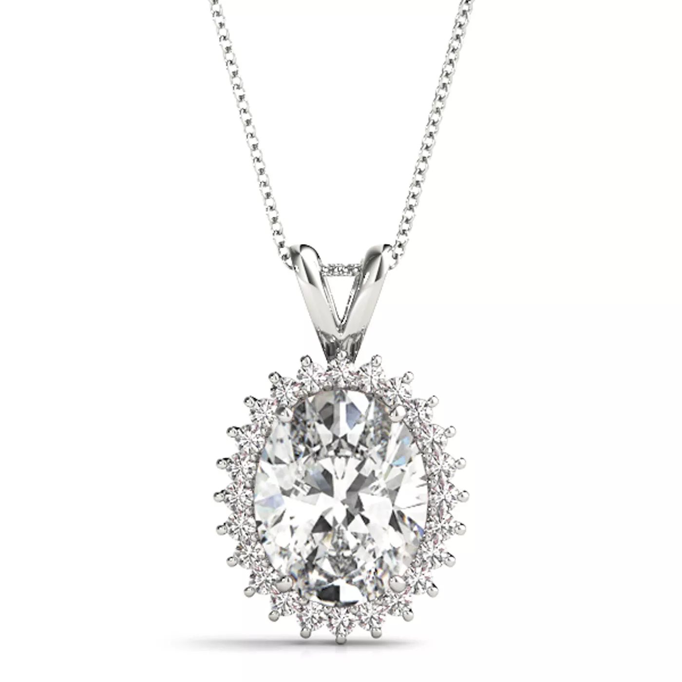 Isa Halo Necklace