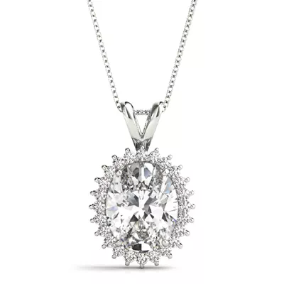 Isa Halo Necklace