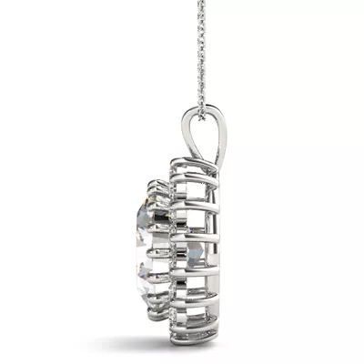 Kaia Halo Necklace