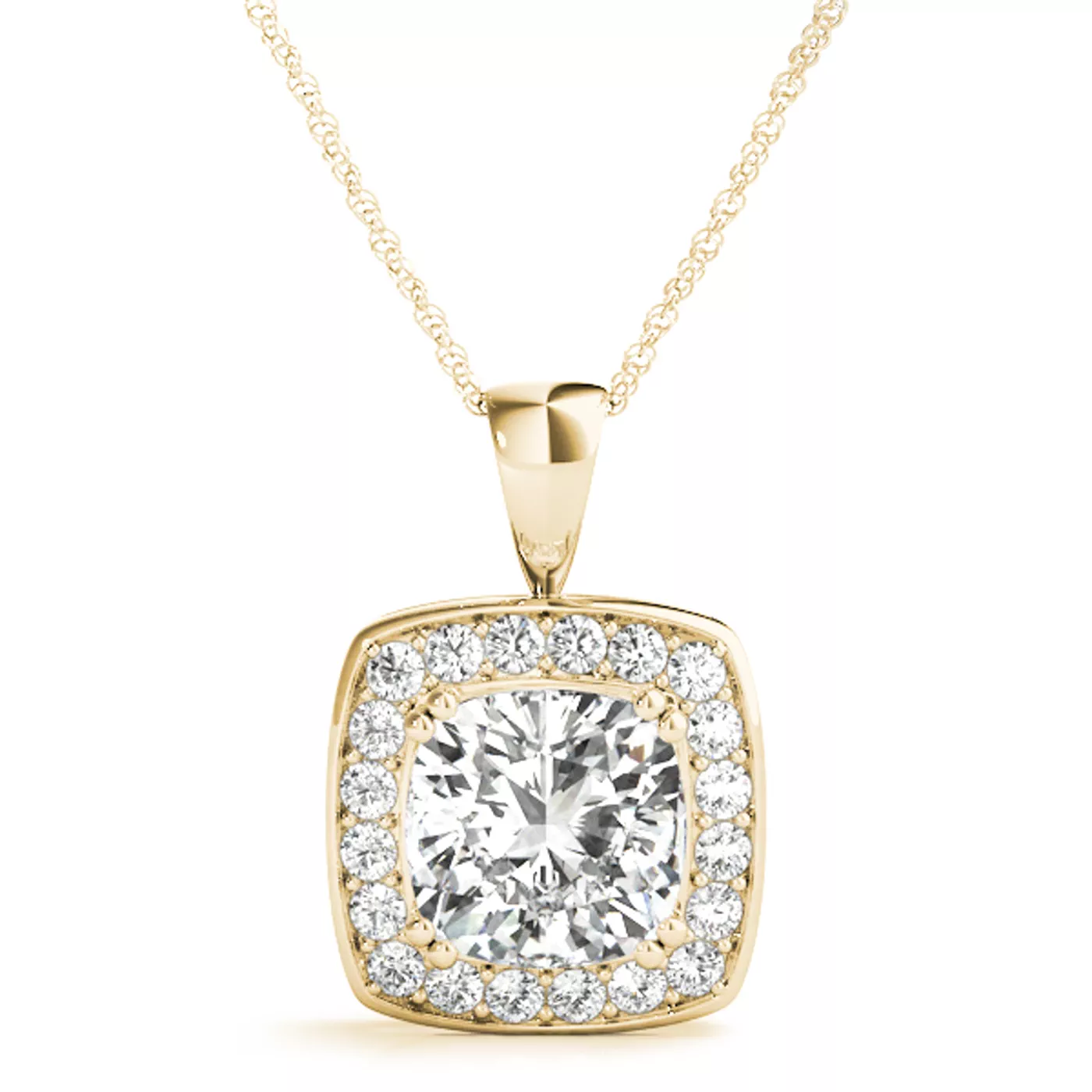 Dinah Halo Necklace