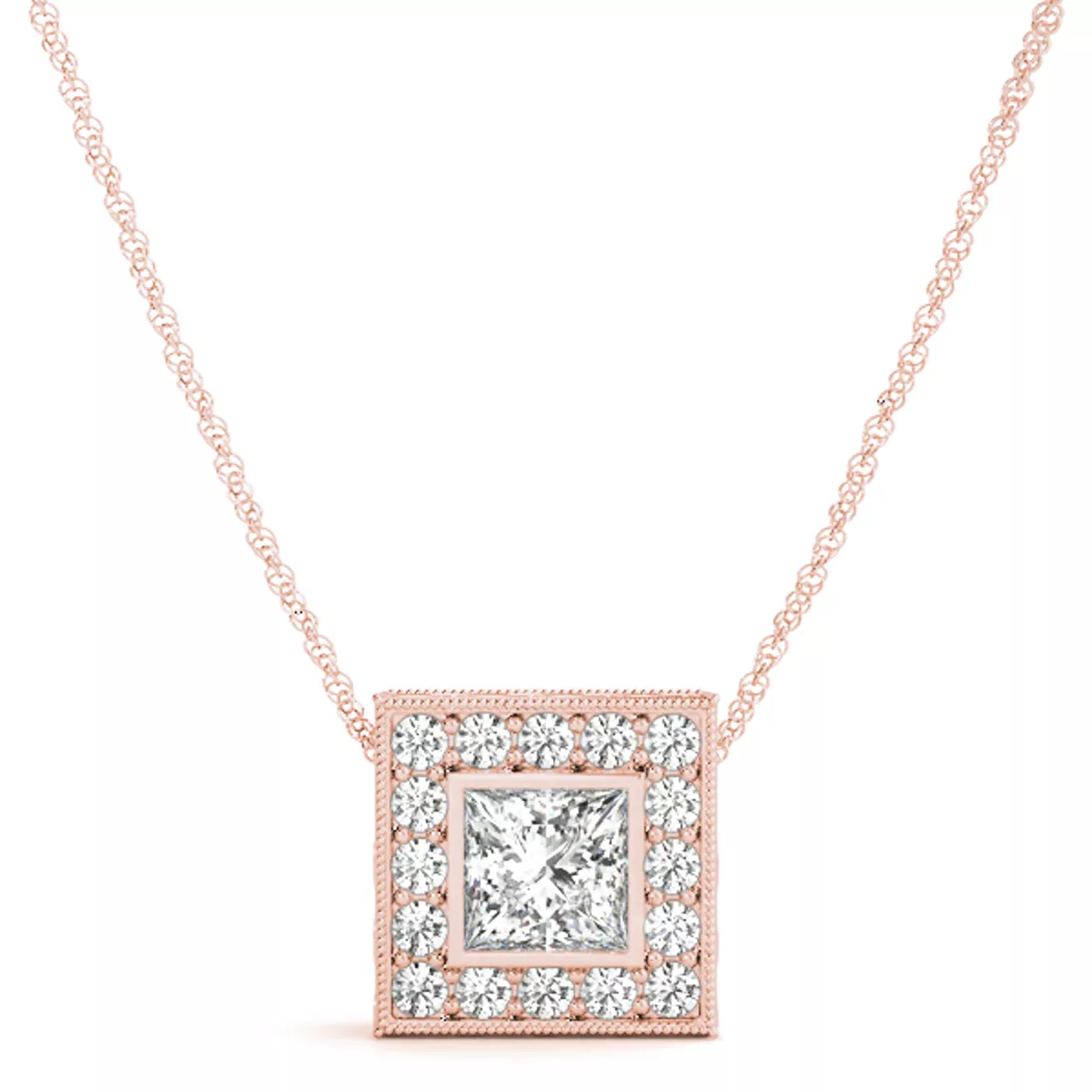 Embry Halo Necklace