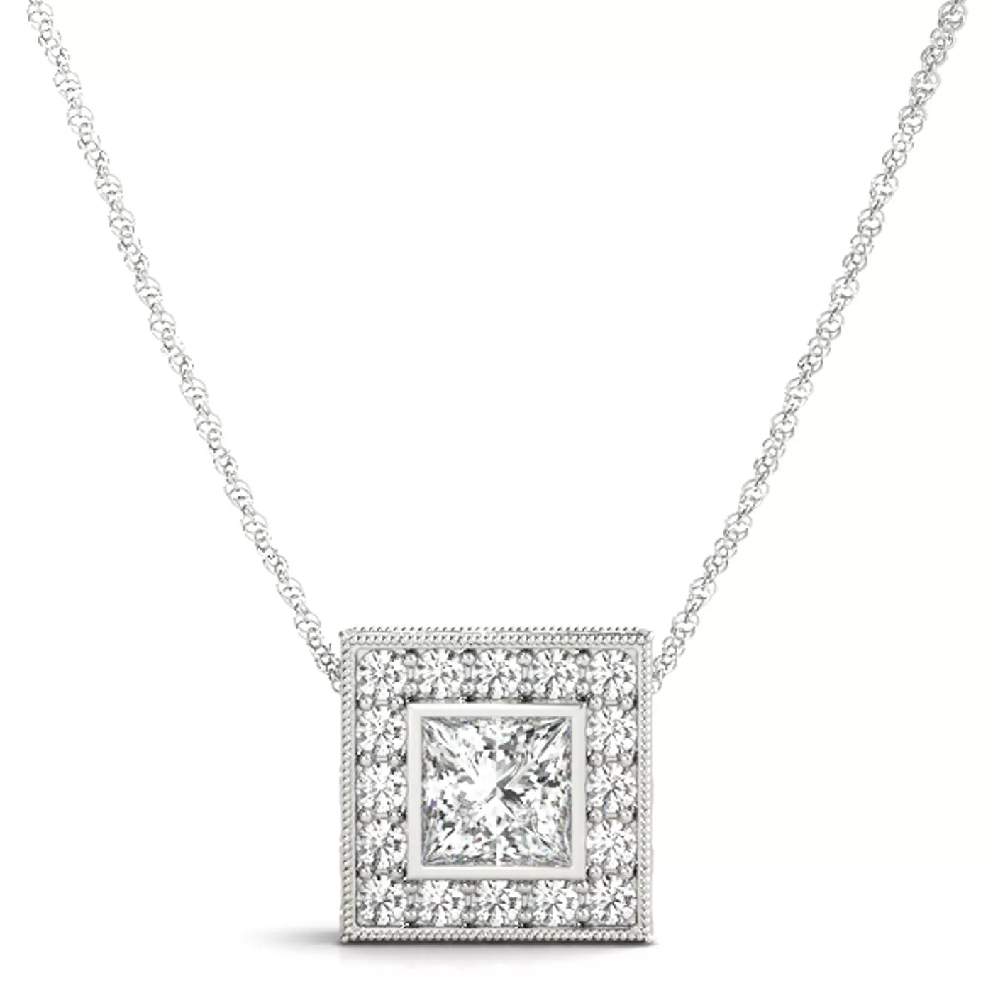 Embry Halo Necklace