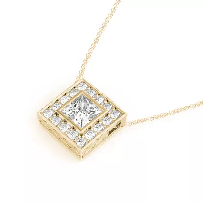 Embry Halo Necklace