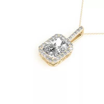 Keegan Halo Necklace