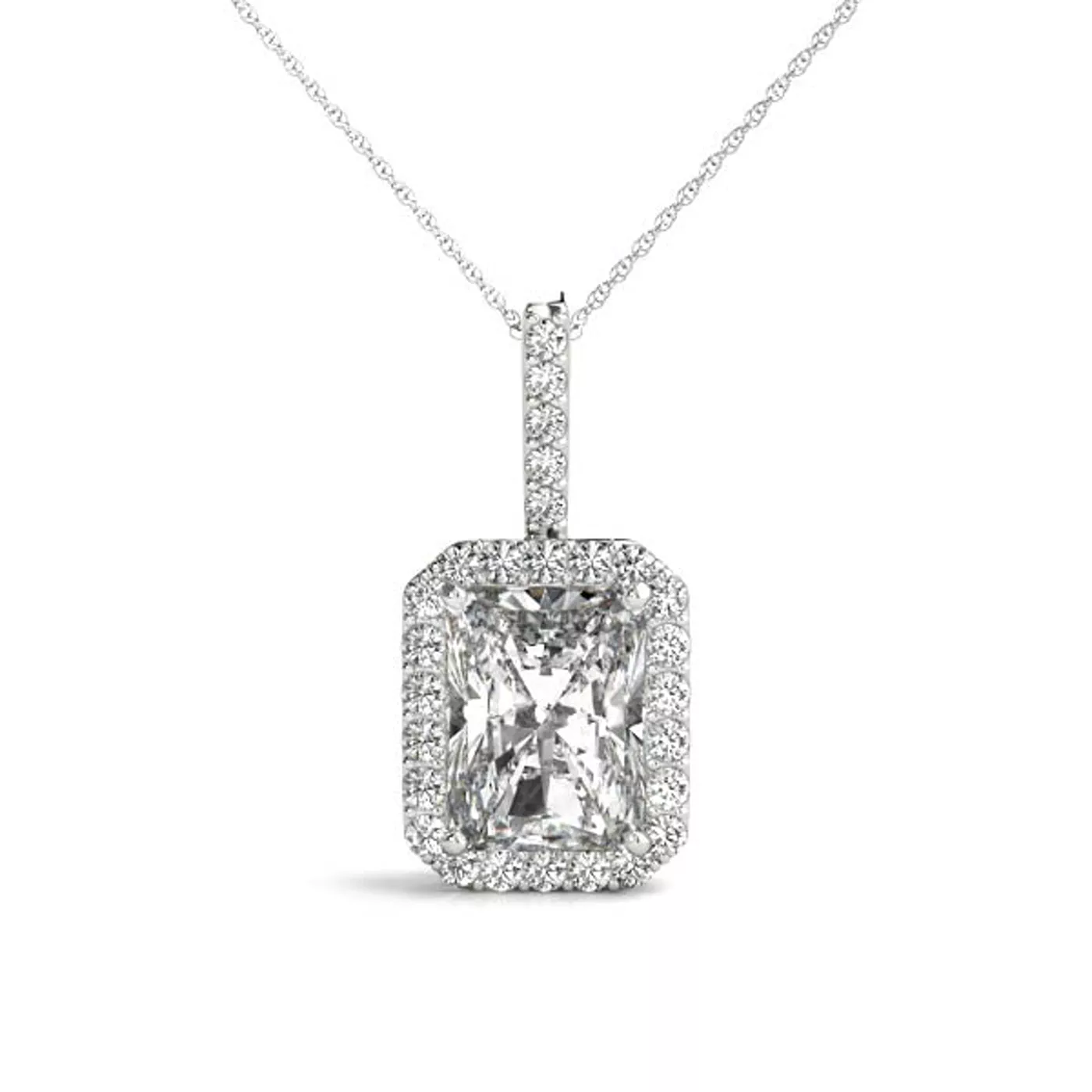 Keegan Halo Necklace