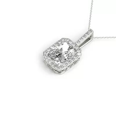 Keegan Halo Necklace