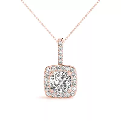 Delaney Halo Necklace
