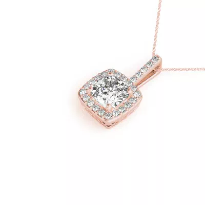 Delaney Halo Necklace