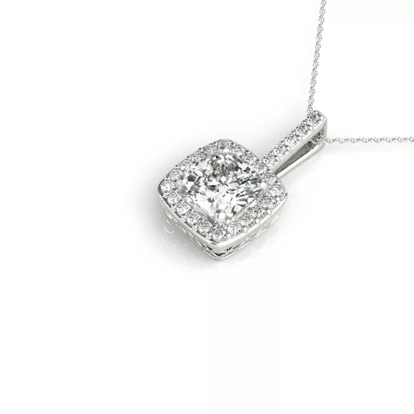 Delaney Halo Necklace