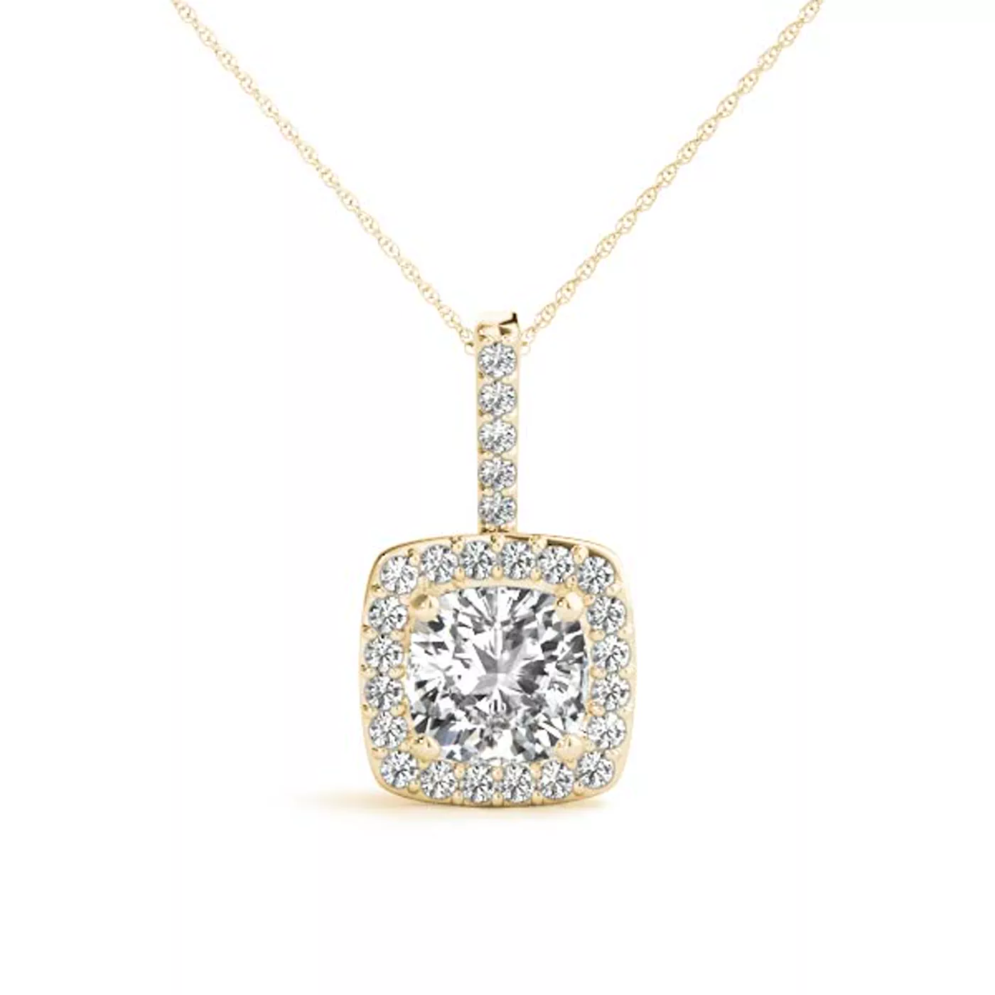 Delaney Halo Necklace