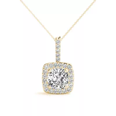Delaney Halo Necklace